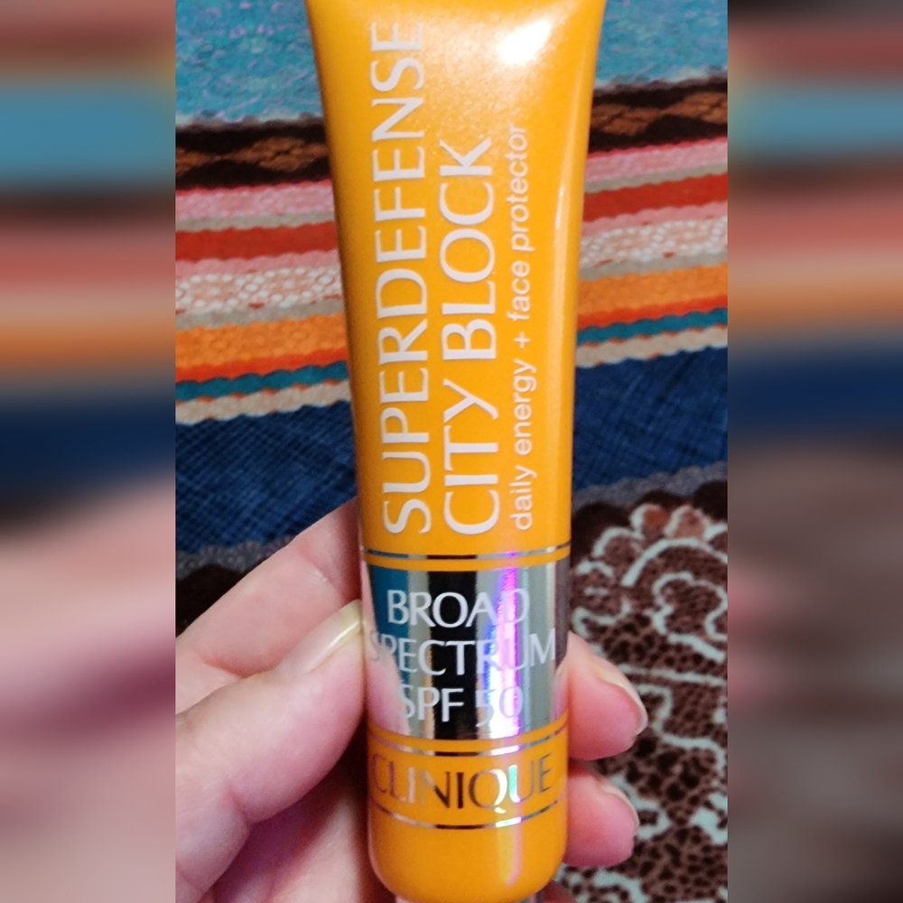 Clinique Skincare in Vibrant Orange Packaging